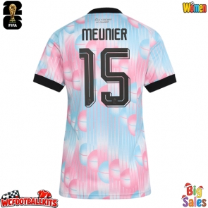 Belgium Thomas Meunier #15 Replica Away Stadium Shirt for Women World Cup 2026 Short Sleeve
